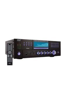 Ev Sineması Bluetooth Amplifikatör Alıcısı - 4 Kanal 3000 Watt Stereo Hoparlör Ev Ses Amplifikatörü Alıcısı Radyo, Usb, 2 Mikrofon W/, Cd Dvd Oynatıcı, Lcd, Raf Montajlı - Pyle Pd3000bt.5 Sku: Mırstk