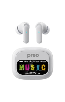 Preo MS45 ANC LCD Display Bluetooth Kablosuz Kulak İçi Kulaklık Preo MS45 ANC LCD Display Bluetooth Kablosuz Kulak İçi Kulaklık