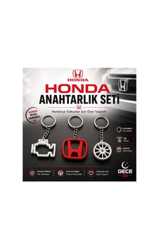 Arabacılara Özel Honda Üçlü Anahtarlık Seti Arabacılara Özel Honda Üçlü Anahtarlık Seti