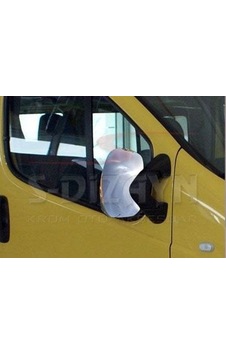 S-Dizayn  Renault Trafic Abs Krom Ayna Kapağı 2 Prç. 2001-2010