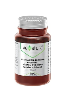 Venatura Beta Glukan Ekinezya Kuşburunu Vitamin C Çinko 30 Kapsül