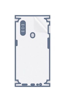 Oppo A8 Uyumlu Fullbody Arka Kaplama Hidrojel Koruyucu Film