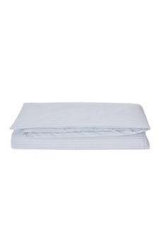 Komfort Home Battal Boy Çizgili Pamuk Saten Nevresim / Açık Gri Komfort Home Battal Boy Çizgili Pamuk Saten Nevresim / Açık Gri