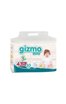 Gizmo Baby Bebek Bezi 4 Numara Maxi 30 Adet Gizmo Baby Bebek Bezi 4 Numara Maxi 30 Adet