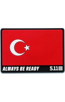 5.11 Türk Bayragı Patch Çok Renkli 5.11 Türk Bayragı Patch Çok Renkli