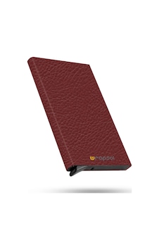 Wrapsol Rfid Korumalı Alüminyum Otomatik Mekanizmalı Kredi Kartlık Desenli Prizma Gri Klasik Bordo Deri Klasik Bordo Deri Bordo Wrapsol Rfid Korumalı Alüminyum Otomatik Mekanizmalı Kredi Kartlık Desenli Prizma Gri Klasik Bordo Deri Klasik Bordo Deri Bordo