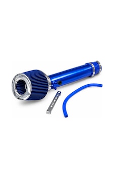 Mavi Krom Borulu Spor Açık Hava Filtre Kiti-boru Çapı 7,6cm-uzunluk 45cm Mavi Krom Borulu Spor Açık Hava Filtre Kiti-boru Çapı 7,6cm-uzunluk 45cm