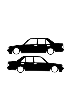 Tofaş Şahin Basık Oto Sticker Siyah 25 X 7 Cm1076 Tofaş Şahin Basık Oto Sticker Siyah 25 X 7 Cm1076