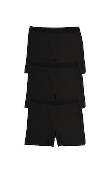 Kadın Lazer Kesim Dikişsiz Kadın Boxer Külot 3'lü Paket Siyah 379292 R19 Siyah Kadın Lazer Kesim Dikişsiz Kadın Boxer Külot 3'lü Paket Siyah 379292 R19 Siyah