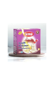 Koza Tek İçimlik Zencefil Bal Limon Aromalı Toz İçecek 40'lı Koza Tek İçimlik Zencefil Bal Limon Aromalı Toz İçecek 40'lı