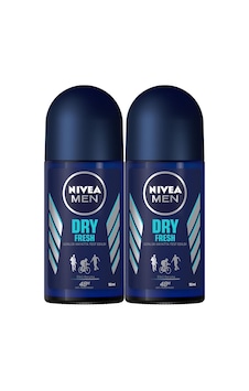Nivea Men Dry Fresh Roll-On Deodorant 2 x 50 ML Nivea Men Dry Fresh Roll-On Deodorant 2 x 50 ML