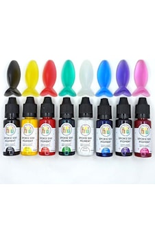 Sıvı Pigment Boya Transparan Set 8 Renk 20 Ml 160 Ml