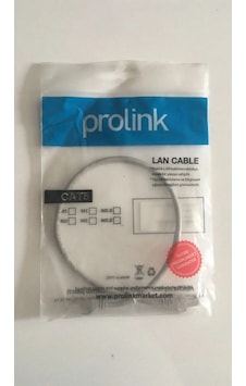 Prolınk Pr-n092 Cat6 Utp Grı 50 Cm Patch Kablo-4 Adet