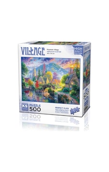 20046 Mountain Village 500 Parça Puzzle -ks