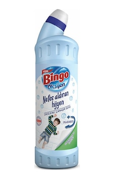 Bingo Oksijen Derinlemesine Hijyen Klorsuz Çamaşır Suyu 750 ML Bingo Oksijen Derinlemesine Hijyen Klorsuz Çamaşır Suyu 750 ML