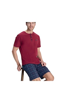 Over Sleep By Poleren Over Sleep 2386 Erkek Yazlık Süprem Şort Pijama Takım S-m-l-xl Bordo Over Sleep By Poleren Over Sleep 2386 Erkek Yazlık Süprem Şort Pijama Takım S-m-l-xl Bordo