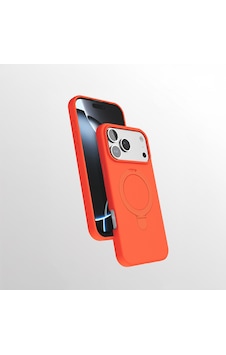 Nihcase Apple Uyumlu iPhone 17 Pro Max Kılıf Manyetik Şarj Özellikli Yüzüklü Standlı Samara Kapak
