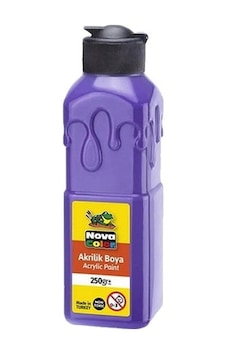 Nova Color Akrilik 180 Gr Mor Çok Renkli Nova Color Akrilik 180 Gr Mor Çok Renkli