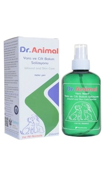 Dr. Animal 250 Ml Ekonomik Boy Kedi & Köpek Göz, Kulak, Ağız Ve Pati Temizleme Solüsyonu