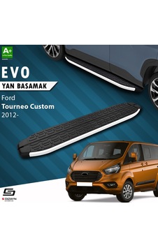 Ford Tourneo Custom Uzun Şase Evo Aluminyum Yan Basamak 243 Cm 2012-2023