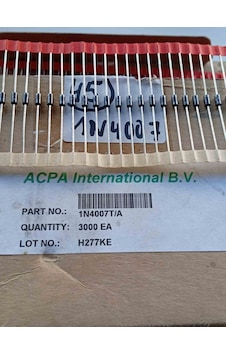 1n4007t/a 1a 1000v Acpa Diyot 1000 Adet