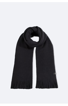 Avva Erkek Siyah Basic Püsküllü Şal A52y9401 Avva Erkek Siyah Basic Püsküllü Şal A52y9401