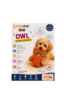 Matadogs Owl Peluş,sesli Köpek Oyuncağı Matadogs Owl Peluş,sesli Köpek Oyuncağı