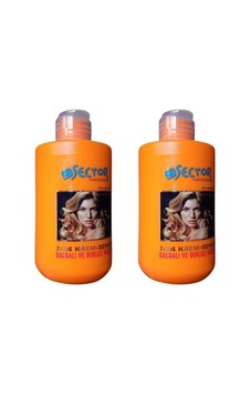 Sector Dalgalı ve Bukleli Saçlar İçin 7/24 Şekillendirici Saç Kremi 2 x 300 ML