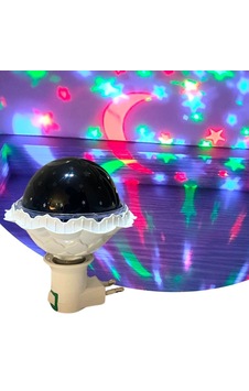 Buffer Kristal Gökyüzü Modlu Yıldızlı Hareketli 360 Derece Dönen Kristal Led Ampul Çok Renkli Buffer Kristal Gökyüzü Modlu Yıldızlı Hareketli 360 Derece Dönen Kristal Led Ampul Çok Renkli