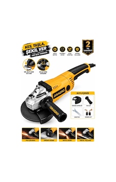 Dragro Drg-2200 W Bakır S Sargılı Metal Şanzıman 230mm Büyük Spiral Taşlama Dragro Drg-2200 W Bakır S Sargılı Metal Şanzıman 230mm Büyük Spiral Taşlama