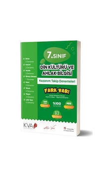 Kva 7.Sınıf Din Kültürü Kazanım Takip Denemeleri Kva 7.Sınıf Din Kültürü Kazanım Takip Denemeleri