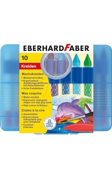 Eberhard Faber Wax Crayons Sulandırılabilir Pastel 10Lu 521110