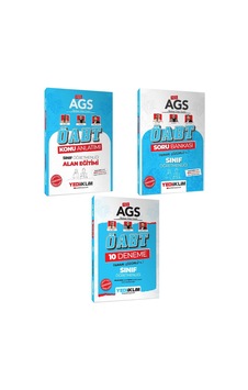 Yediiklim Meb Ags Öabt Sınıf Öğretmenliği Konu+soru+deneme Seti 3 Kitap