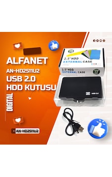 Alfanet An-hd2511u2 Usb 2.0 Hdd Kutusu Alfanet An-hd2511u2 Usb 2.0 Hdd Kutusu
