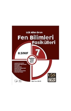 Altın Oran 8.sınıf Fen Bilimleri Fasikülleri 7 Fasikül Altın Oran 8.sınıf Fen Bilimleri Fasikülleri 7 Fasikül