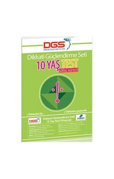 Dikkati Güçlendirme Seti - 10 Yaş Test - Osman Abalı - Adeda Dikkati Güçlendirme Seti - 10 Yaş Test - Osman Abalı - Adeda