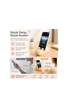 Sevimli Kedi Figürlü Telefon Tutucu Masa Üstü Dekoratif Telefon Standı, Ofis & Ev Aksesuarı Kahverengi Sevimli Kedi Figürlü Telefon Tutucu Masa Üstü Dekoratif Telefon Standı, Ofis & Ev Aksesuarı Kahverengi