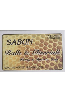 Akışık Katı Ballı Gliserinli Sabun 100 G Akışık Katı Ballı Gliserinli Sabun 100 G
