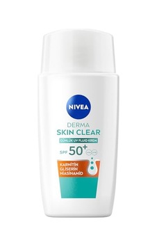Nıvea Spf50 Derma Skin Clear Sivilce Karşıtı Gündüz Yüz Kremi 40 Ml,matlaştırıcı,makyaj Bazı,karnitin,gliserin,niasinamid,hafif Formül Nıvea Spf50 Derma Skin Clear Sivilce Karşıtı Gündüz Yüz Kremi 40 Ml,matlaştırıcı,makyaj Bazı,karnitin,gliserin,niasinamid,hafif Formül