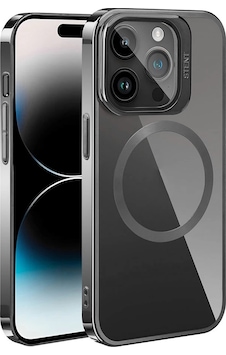 Apple Uyumlu iPhone 15 Pro Kılıf M-safe Şarj Özellikli Standlı Zore Klon Kapak Apple Uyumlu iPhone 15 Pro Kılıf M-safe Şarj Özellikli Standlı Zore Klon Kapak