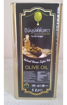 Büyükkarcı Naturel Birinci Zeytinyağı Teneke 5 L