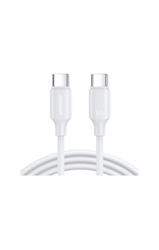 Joyroom S-cc060a9 60w Type C-type C 1m-whıte 1 Adet Joyroom S-cc060a9 60w Type C-type C 1m-whıte 1 Adet