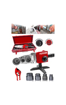 Pro Müller 2 Residanslı Isı Ayarlı Pprc Plastik Boru Kaynak Makinesi Metal Çantalı Set+özel Makas