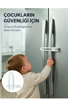 4 Adet Dolap Kapak Kilidi Ev İçi Güvenlik İçin Pratik Koruma Seti Yeni Nesil Sarı 4 Adet Dolap Kapak Kilidi Ev İçi Güvenlik İçin Pratik Koruma Seti Yeni Nesil Sarı