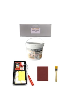 Rich Selfy Decor 1 Kg Beyaz Kendinden Vernikli Rulo Fırça Seti+boyama Tavası Genel Amaçlı Boyama Set Rich Selfy Decor 1 Kg Beyaz Kendinden Vernikli Rulo Fırça Seti+boyama Tavası Genel Amaçlı Boyama Set