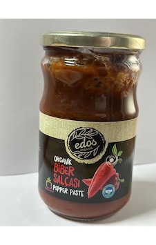Edos Organik Tuzsuz Biber Salçası 650 G