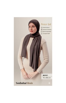 Sonbaharmoda Kadın Tesettür Luxury Penye Şal Kaymaz, Yumuşak, Dört Mevsim Kullanım Şal Kahverengi Sonbaharmoda Kadın Tesettür Luxury Penye Şal Kaymaz, Yumuşak, Dört Mevsim Kullanım Şal Kahverengi