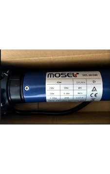 Mosel 60 S 40 Nm Düz Panjur Motoru Mosel 60 S 40 Nm Düz Panjur Motoru