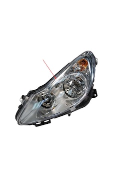 Opel Corsa D Sol Far Camı 2007-2010 Opel Corsa D Sol Far Camı 2007-2010