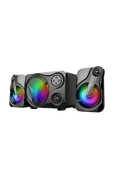 Mikado Md-bt28 5w+3w 2 Bt,tf Card,usb, Fm Radyo Siyah Led Işıklı Speaker Mikado Md-bt28 5w+3w 2 Bt,tf Card,usb, Fm Radyo Siyah Led Işıklı Speaker